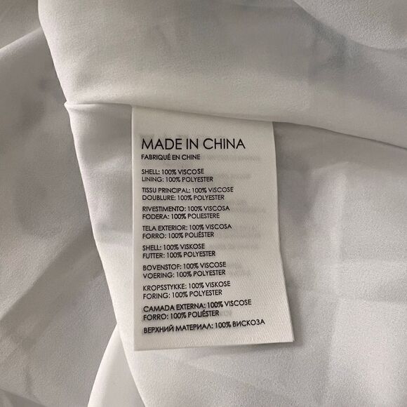 Club Monaco Drape Sleeve Dress 00 - Picture 12 of 13